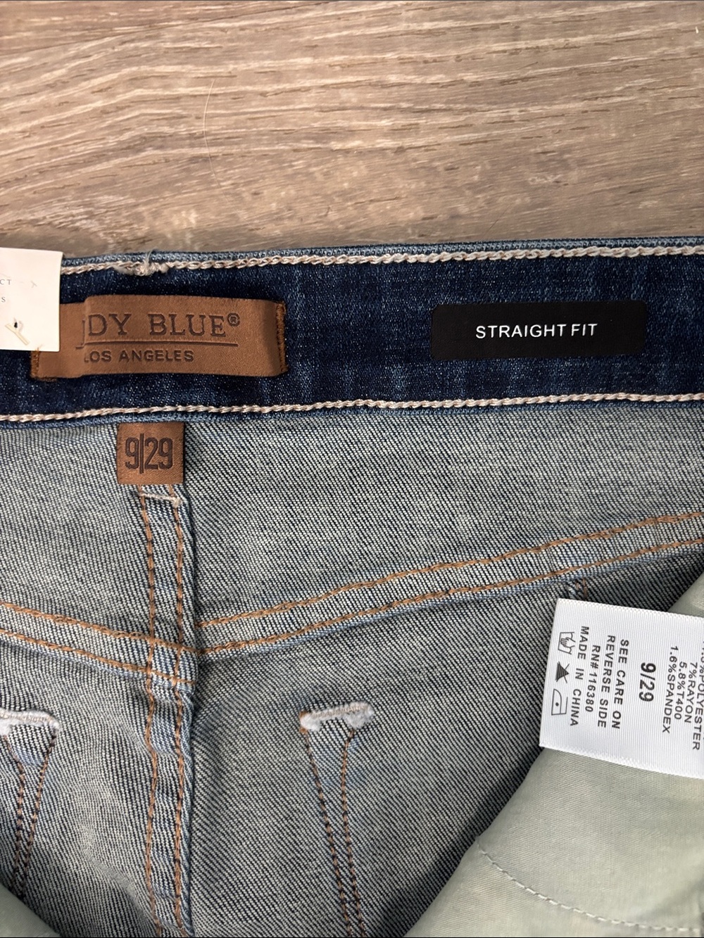Judy Blue Alyssa Tummy Control Classic High Waist Straight Jean NWT Size 9/29 - Picture 7 of 11